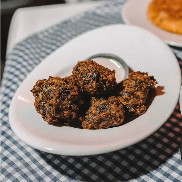 Buñuelos de espinaca y acelga